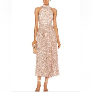 Zimmermann Sunray Picnic Halter Dress
